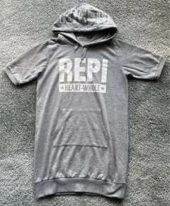 repipi armario フード付き ワンピース 半袖Sサイズ