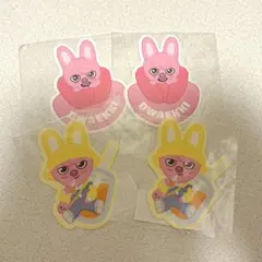 skzooオンラインくじ　トゥエッキステッカーA,B チャンビン　スキズ