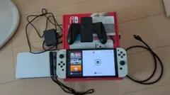 Nintendo Switch 有機EL本体 + 128GB microSD