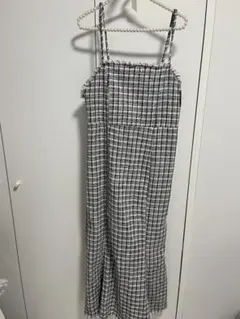 新品　イング　ツィードワンピース　M