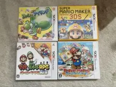3DS ソフト マリオ 系 4個 セット ニンテンドー