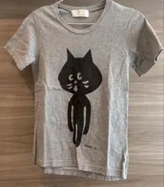 Ne-net にゃー グレーTシャツ レディース
