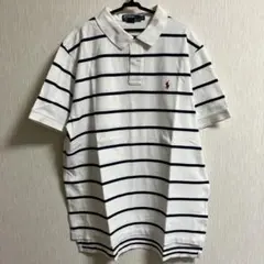 Polo by Ralph Lauren ポロシャツ ボーダー 白