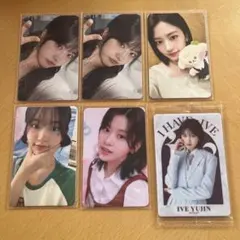 IVE YUJIN タレントカード 6枚セット