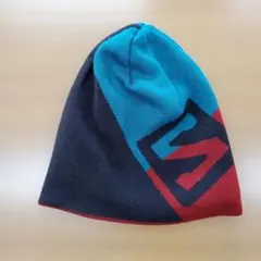 salomon ニット帽 青・赤・黒のサムネイル