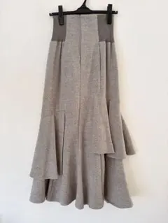 コルセットリブアシメマーメイドスカート/cocodeal