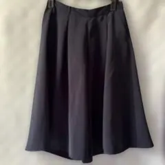 GU訳あり特価スカートに見えてワイドパンツハーフパンツフレアシンプル着回し抜群