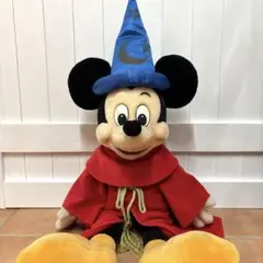 【レトロレア】ミッキーマウス 約90cm ファンタジア 魔法使いの弟子