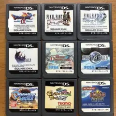 読込確認済み DSソフト9本セット ドラクエ ファイナルファンタジーなど