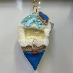 ディズニーストア　ポケットつきキーチェーン　ドナルド