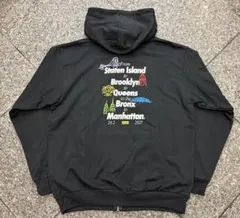Only NY Borough by Borough Zip Up Hoodie