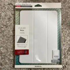 iPad Pro 2018 11inch 背面クリア　フラップケース ホワイト