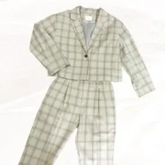 美品☆LOWRYSFARM セットアップ パンツスーツ