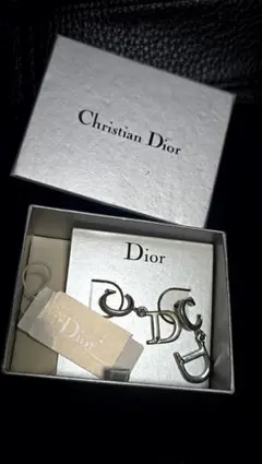 Christian Dior CDロゴ ピアス シルバーカラーのサムネイル