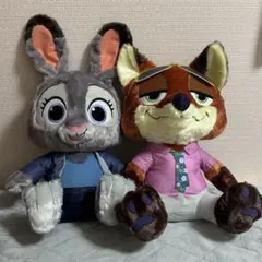 ズートピア2 スーパーラージぬいぐるみ ニック&ジュディ