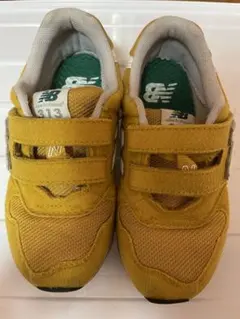 new balance 313 イエロー ベルクロスニーカー 18.5cm