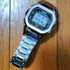 CASIO G-SHOCK DW-5600E メタルカスタム MOD シルバー
