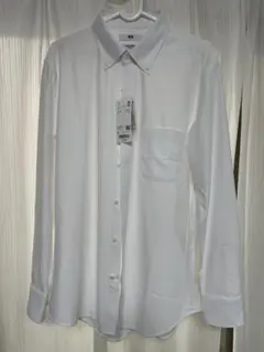 UNIQLO スーパーノンアイロンジャージースリムシャツ/BD