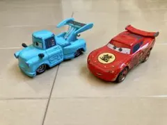 カーズトミカ　マックイーンとメーター(Tokyoカスタムタイプ)2台セット