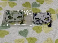 鬼滅の刃 ナンジャタウン ねこ型バッジコレクション 不死川実弥 - メルカリ