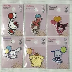 サンリオ 刺繍ワッペン 6種セット