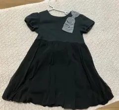 BeBe 半袖ワンピース 110 黒