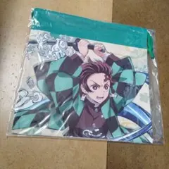 【鬼滅の刃】 おおきめ巾着 竈門炭治郎