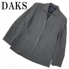 DAKS ダックス テーラードジャケット グレー 総柄 11AR B2243のサムネイル