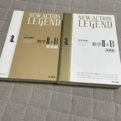 NEW ACTION LEGEND 数学 II+B 解答編・新編 セット