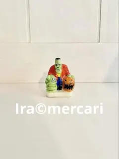 ハロウィン　フランケンシュタイン　フェーブ　フランス　フェーヴ　ミニチュア　陶器