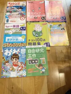 進研ゼミ 小学3年生 学習テキスト まとめ売り