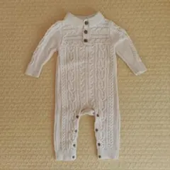 baby GAP ケーブルニットロンパース 12-18month
