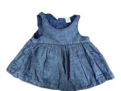 babyGap デニム ノースリーブワンピース 18-24ヶ月