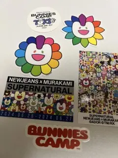 NEWJEANS x MURAKAMI ステッカーセット