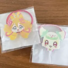 キュアアイドル　プリルン　ヘアゴムセット
