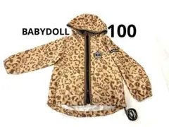 ヒョウ柄 フード付き ジャケット　BABYDOLL