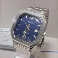 CASIO mtp-b145 ターコイズブルー文字盤 - メルカリ