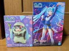 ガンダム45周年×初値ミク フィギュア まとめ売り セット✨