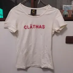 CLÁTHAS ラインストーンつきロゴTシャツ 38 usedのサムネイル