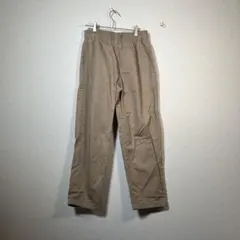 GU333120シェフパンツ　イージーパンツ　ベージュ　メンズ　M