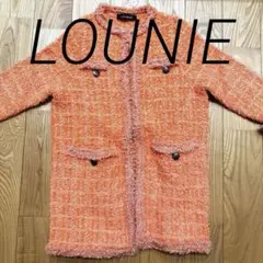 LOUNIE ノーカラージャケット