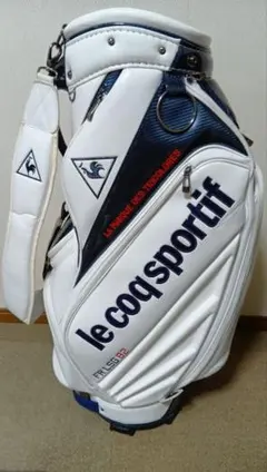 メンズ　キャディバッグ　ゴルフバッグ　ルコック　訳あり