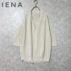IENA／アイロン不要／透けないしっかり生地／七分袖ブラウス オフ 
