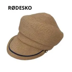 RØDESKO（ロデスコ）ペーパーキャスケット 麦わら風 帽子のサムネイル