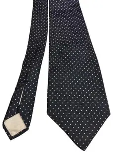 Jimi Thompson ネイビー ドット　ネクタイ　ジムトンプソン　シルク