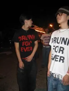 DRUNK FOR EVER ドランクフォーエバー Tシャツ - メルカリ