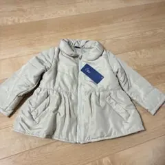 Crescent ベージュ フレアシルエットコート 100