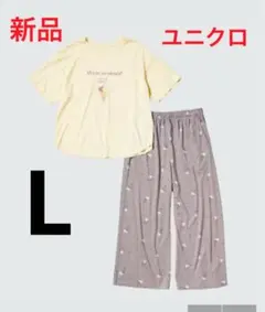 新品　ユニクロ　ちいかわ × サンリオキャラクターズコレクション　ラウンジセット