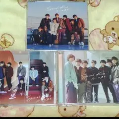 なにわ男子　special kiss 初回、通常セット　CD ,blu-ray