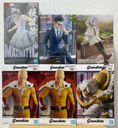 【 人気アニメフィギュア ６種６点セット 】＄＆％＃